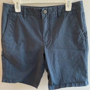 Men’s Bonobos blue gray chino Shorts Size 32
